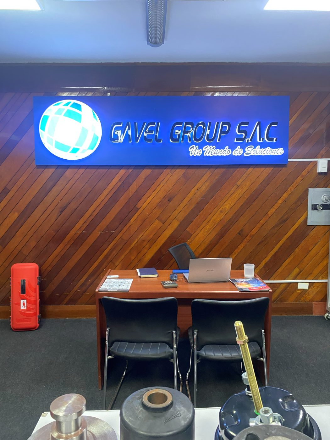 Recepción GAVEL GROUP S.A.C