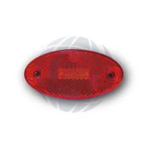 Faro Lateral Ovalado LED Tipo Peterson Rojo EDEELE0021 - Imagen 1
